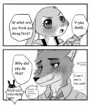 2016 anthro canid canine comic dialogue disney english_text female fox hi_res judy_hopps lagomorph leporid male mammal nacchan96 nick_wilde rabbit red_fox text true_fox zootopia