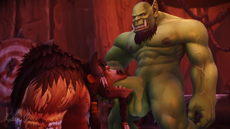 abs anthro anthro_penetrated balls beard big_balls big_penis bouncing_balls duo erection facial_hair fellatio fur genitals humanoid_genitalia humanoid_on_anthro humanoid_penetrating humanoid_penetrating_anthro humanoid_penis male male/male male_on_anthro male_on_humanoid male_penetrated male_penetrating male_penetrating_male moan muscular muscular_anthro muscular_bottom muscular_humanoid muscular_male muscular_on_muscular muscular_top nipples not_furry nude oral oral_only oral_penetration pecs penetration penile penile_penetration penis penis_in_mouth sex sound_effects kutar_g blizzard_entertainment warcraft bovid bovine humanoid mammal orc tauren 16:9 3d_(artwork) 3d_animation animated blender_(artwork) digital_media_(artwork) hi_res high_framerate loop short_playtime sound video widescreen