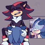 anthro bodily_fluids cum cum_in_mouth cum_inside duo fellatio genital_fluids looking_pleasured male male/male oral penile sex copii_chaotix sega sonic_the_hedgehog_(series) shadow_the_hedgehog sonic_the_hedgehog eulipotyphlan hedgehog mammal 1:1