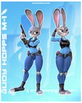 border dart female fur grey_body grey_fur police police_officer white_border warfaremachine warfaremachine_(modeler) disney zootopia judy_hopps lagomorph leporid mammal rabbit 3d_(artwork) absurd_res digital_media_(artwork) hi_res source_filmmaker_(artwork)