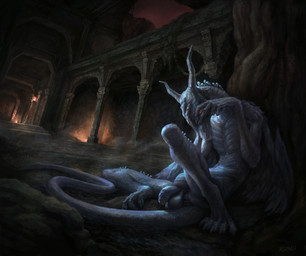 amazing_background anthro anus balls biped claws detailed_background detailed_scales digitigrade finger_claws fire flaccid foreskin genitals grey_body grey_scales horn humanoid_genitalia humanoid_penis long_neck long_tail male night orange_eyes partially_retracted_foreskin penis scales sitting snout solo tail toe_claws klongi dark_souls european_mythology fromsoftware mythology oceiros dragon mythological_creature mythological_scalie scalie western_dragon 2022 detailed digital_media_(artwork) hi_res shaded
