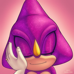1_horn 5_fingers anthro closed_smile digit_ring duo eyes_closed fingers first_person_view gradient_background hand_on_face happy horn jewelry male mouth_closed purple_body ring romantic romantic_couple simple_background smile sparkles text wedding_ring hot-shelter sega sonic_the_hedgehog_(series) espio_the_chameleon chameleon human lizard mammal reptile scalie 1:1 2023 artist_name clip_studio_paint_(artwork) digital_drawing_(artwork) digital_media_(artwork) headshot_portrait icon portrait shaded soft_shading