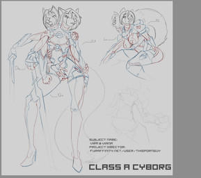 breasts canine cybernetics cyborg female fox high_heels knife machine mammal mechanical multi_head multiple_limbs pussy sketch sword thispornguy vira_and_viana weapon
Rating: Explicit
Score: 3
User: AaronKais
Date: February 20, 2014