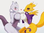 <3 big_breasts black_nose blue_eyes breasts canine crossover cum digimon female fox fur looking_at_viewer mewtwo nintendo photoshop pokémon renamon sssonic2 video_games yellow_fur
Rating: Explicit
Score: 35
User: Ganjaa94
Date: November 13, 2013