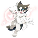 ambiguous_gender black_body black_fur blue_eyes blush bridal_carry carrying_another duo eyes_closed feral fur heart_symbol kemono multicolored_body multicolored_fur notched_ear one_eye_closed open_mouth scar semi-anthro simple_background smile two_tone_body two_tone_fur white_body white_fur x_scar ayaka a-chan mashiro canid canine canis domestic_dog husky kishu_inu mammal nordic_sled_dog siberian_husky spitz 1:1 digital_media_(artwork) hi_res female_(lore) male_(lore)