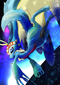 ambiguous_gender anthro antlers biped black_sclera blue_fingernails blue_nails chest_tuft colored_nails cosmic_background countershading digitigrade featureless_crotch fingernails floating fluffy fluffy_tail fur head_wings horn huge_wings legs_up levitation mouthless multicolored_body multicolored_eyes multicolored_fur nails neck_tuft nude_anthro pink_eyes planet pupils purple_body purple_fur sky solo space space_background star starry_background starry_sky tail tan_body tan_fur teal_body teal_eyes teal_fur thick_thighs tuft unusual_wing_placement upside_down wings drum_cat kirby_(series) nintendo fecto_elfilis alien chinchilla chinchillid mammal rodent starling_(kirby) 2022 absurd_res digital_drawing_(artwork) digital_media_(artwork) full-length_portrait hi_res portrait