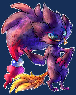 accessory anthro arm_tuft big_hair blue_eyes cheek_tuft claws digitigrade doll elbow_tuft facial_tuft female fur grey_body grey_fur grin hair hair_accessory highlights_(coloring) neck_tuft open_mouth ponytail pseudo_hair red_highlights sharp_teeth smile smug solo teeth toe_claws tuft zipper zipper_mouth beatbawksstudio nintendo pokemon tales_of_tabira fan_character madeline_tamamo animate_inanimate banette canid canine generation_3_pokemon generation_5_pokemon ghost hybrid living_doll mammal pokemon_(species) spirit zoroark 2019 4:5 absurd_res alpha_channel hi_res