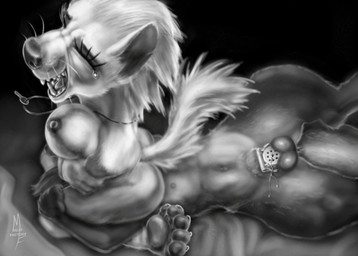 abs anthro balls bdsm big_breasts biped bodily_fluids breasts chastity_cage chastity_device chastity_key cunnilingus dominant dominant_anthro dominant_female duo facesitting female genital_fluids genitals jewelry key key_necklace leaking_precum male male/female navel necklace nipples nude oral precum sex sitting_on_another submissive submissive_anthro submissive_male tail tears tears_of_pleasure toepads vaginal meatfactory mammal mink mustelid musteline otter true_musteline hi_res