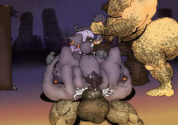 abdominal_bulge anal anal_penetration anthro anus areola arm_hair bald balls bangs bangs_only barbell_piercing beach belly belly_hair belly_overhang biceps big_balls big_belly big_breasts big_bulge big_butt big_muscles big_nipples big_penis black_hair bodily_fluids body_hair breasts brown_nipples brown_penis bulge butt butt_hair cellulite cheek_bulge chest_hair chin_balls clothing cum cum_in_ass cum_in_mouth cum_inflation cum_inside cum_while_penetrated curved_penis damaged_sclera dreadlocks ear_piercing ear_ring elderly elderly_anthro elderly_gynomorph elderly_intersex erection eye_roll eyelashes eyewear eyewear_only facial_hair fangs feet food footwear footwear_only foreskin gaping gaping_anus genital_fluids genitals glasses glasses_only grabbing_trunk grey_body grey_hair grey_nipples grey_skin group group_masturbation group_nudity gynomorph gynomorph_penetrating hair hairy hairy_balls hairy_body hairy_legs high_heels high_heels_only holding_both_legs holding_food holding_object holding_popsicle huge_balls huge_belly huge_breasts huge_butt huge_hips huge_muscles huge_penis huge_thighs humanoid_genitalia humanoid_penis hyper hyper_balls hyper_breasts hyper_butt hyper_genitalia hyper_penis imminent_sex inflation intersex intersex/intersex intersex/male intersex_penetrating legs_up licking licking_lips lips log long_penis looking_at_another looking_at_viewer lying male male_penetrating masturbation mature_anthro mature_gynomorph mature_intersex micropenis mostly_nude musclegut muscular muscular_anthro muscular_gynomorph muscular_intersex muscular_male nails navel nipple_dip nipple_piercing nipples nude obese obese_anthro obese_gynomorph obese_intersex on_back open_mouth oral oral_penetration orgasm outside overweight overweight_anthro overweight_gynomorph overweight_humanoid overweight_intersex overweight_male pecs penetration penile penis photo_background piercing pinching_own_nipple popsicle proboscis_(anatomy) pubes puffy_anus purple_hair quads ring ring_piercing sagging_breasts sand scrotum_flap sex shoes sitting sitting_on_log size_difference small_penis smile spread_legs spreading squirting_precum standing stubble sucking tan_body teeth text thick_lips thick_penis thick_thighs tiki tongue tongue_out trio trunk_(anatomy) trunk_pull tusk_jewelry tusk_ring tusks vein veiny_penis wearing_glasses wet wet_anus wide_hips wood yellow_eyes yellow_sclera olimacdoodles bea_(grannybase) elephant_bea_(grannybase) joseph_macduff wei-gang_(grannybase) asian_elephant canid canine canis domestic_dog elephant elephantid humanoid mammal molosser proboscidean pug small_molosser toy_dog 2026 absurd_res colored detailed digital_drawing_(artwork) digital_media_(artwork) english_text hi_res mixed_media photography_(artwork) shaded trans_(lore) trans_woman_(lore)