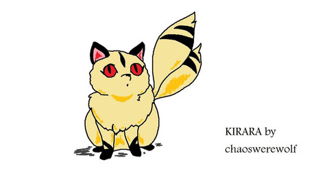 cat cookiekangaroo feline feral inuyasha kirara nekomata solo
Rating: Safe
Score: 0
User: chancethewolf
Date: April 09, 2010