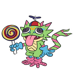 3_fingers 3_toes anthro black_outline blep candy clothing dessert fangs feet fingers food gloves green_body grey_eyes handwear hat headgear headwear humor lollipop male markings open_mouth outline propeller_hat simple_background solo striped_markings striped_tail stripes tail tail_markings teeth toe_boots toes tongue tongue_out toony white_background therealracckun bandai_namco digimon digimon_beatbreak digimon_(species) gekkomon scalie 1:1 digital_drawing_(artwork) digital_media_(artwork) flat_colors full-length_portrait hi_res portrait