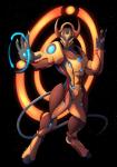alien biped claws deity hi_res horn humanoid machine personification planet ring saturn_(planet) solo space star undeadkitty13