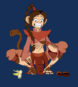 anthro crouching feet female hair human_to_anthro human_to_humanoid long_hair midriff monkey_ears monkey_tail navel prehensile_feet scared simple_background solo species_transformation spread_legs spreading toes transformation transparent_background aramis_rabey2 avatar:_the_last_airbender nickelodeon ty_lee animal_humanoid haplorhine humanoid mammal mammal_humanoid monkey monkey_humanoid primate primate_humanoid absurd_res alpha_channel hi_res