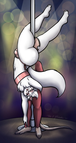 anal anthro bdsm bondage bound bulge butt clothing dancing dominant duo face_in_ass facesitting femboy fur makeup male male/male narrowed_eyes oral pole pole_dancing rimming seductive sex simple_background sitting_on_another stripper stripper_pole submissive tail thong tied_to_pole underwear tekandprieda the_rune_tapper crystal_(tekandprieda) tek_(tekandprieda) felid feline mammal murid murine rat rodent digital_media_(artwork) hi_res story_at_source