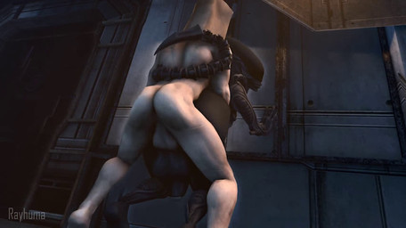 against_surface against_wall anal anal_penetration ball_size_difference balls balls_touching bent_over black_body bodyguard_position bouncing_balls bouncing_butt butt duo eyeless flaccid from_behind_position genitals hands_on_wall hip_grab human_penetrating humanoid_genitalia humanoid_penis interspecies lips looking_back male male/male male_penetrated male_penetrating male_penetrating_male nude paper_bag paper_bag_mask penetration penile penile_penetration penis penis_in_ass perineum science_fiction sex size_difference small_top_big_bottom smaller_human smile standing standing_sex tail tail_coil thick_thighs tiptoes rayhuma alien_(franchise) alien arthropod human mammal xenomorph 2023 3d_(artwork) 3d_animation animated better_version_at_paywall digital_media_(artwork) high_framerate no_sound short_playtime source_filmmaker_(artwork) video