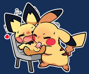 ambiguous_feral ambiguous_gender ambiguous_penetrated balls blush blush_lines bodily_fluids chair duo fellatio feral feral_on_feral feral_penetrated feral_penetrating feral_penetrating_feral furniture genitals heart_symbol male male/ambiguous male_feral male_penetrating male_penetrating_ambiguous on_chair oral penetration penile penis saliva saliva_on_penis sex simple_background sitting sitting_on_chair tapering_penis transparent_background young young_male plumflavor nintendo pokemon generation_1_pokemon generation_2_pokemon pichu pikachu pokemon_(species) alpha_channel male_(lore)