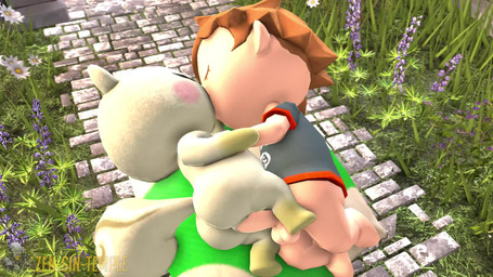 anal anal_penetration anthro anthro_penetrated anus balls bottomless bottomless_male bouncing_balls bouncing_butt butt clothed clothed/nude clothing duo erection feet fluffy fluffy_tail from_front_position genitals human_on_anthro human_penetrating human_penetrating_anthro interspecies intimate kissing lying male male/male male_on_anthro male_on_human male_penetrated male_penetrating male_penetrating_male nude nude_male on_model on_side outside outside_sex penetration penile penile_penetration penis penis_in_ass sex shirt shirt_only tail topwear topwear_only zensintemple animal_crossing nintendo marshal_(animal_crossing) villager_(animal_crossing) human mammal rodent sciurid tree_squirrel 16:9 3d_(artwork) 3d_animation animated digital_media_(artwork) hi_res high_framerate no_sound short_playtime source_filmmaker_(artwork) video widescreen