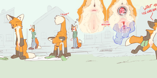 accident accidental_exposure anal anal_ring anal_wink anthro anus bent_over bodily_fluids clitoral clitoral_masturbation clitoral_rubbing clothing crotch_shot cutout detailed_background duo ejaculation female female_orgasm fingering flip_flops footwear genital_fluids genitals humanoid_genitalia humanoid_vulva imagination imagining male masturbation nude raised_tail sandals semi-anthro shoes solo_focus spread_anus spread_vulva spreading tail towel undressing vaginal vaginal_fingering vaginal_fluids vaginal_squirting voyeur voyeur_pov vulva young young_anthro young_female quizzical_(artist) mikayla_(quizzical) canid canine fox mammal red_fox true_fox hi_res long_image wide_image