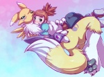 canine digimon fox hug human inuki mammal renamon rika_nonaka
Rating: Safe
Score: 5
User: NekoBot
Date: March 08, 2014