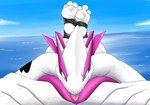 3_toes alternate_color anthro anthrofied breasts feet female foot_fetish foot_focus pokemorph soles solo toes wrinkled_feet wrinkles 44vex nintendo pokemon vex_(44vex) generation_2_pokemon legendary_pokemon lugia pokemon_(species) hi_res