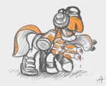 bottomwear clothing cosplay crossover_cosplay electronics female feral footwear gun headphones ponification pseudo_hair ranged_weapon shoes shorts smile sneakers solo tail tentacle_hair tentacle_tail tentacles unusual_anatomy unusual_tail weapon ather_os hasbro my_little_pony nintendo splatoon inkling_girl equid equine horse mammal pony 2024 absurd_res crossover hi_res monochrome