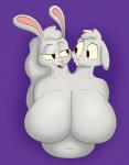 2_heads anthro big_breasts breasts conjoined conjoined_twins duo featureless_breasts female fur male multi_head stuck_together theyton lagomorph leporid mammal rabbit digital_media_(artwork) hi_res brother_(lore) sibling_(lore) sister_(lore) twins_(lore)