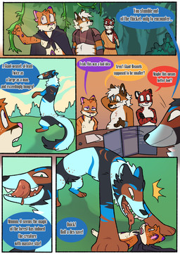 anthro anthro_prey artificer artificer_(dungeons_and_dragons) black_body black_fur blue_body blue_eyes blue_fur bodily_fluids brown_body brown_fur clothing dialogue dice drooling drooling_tongue dungeon_master exploring eyewear female feral feral_pred fight forest fur glasses green_eyes grey_body grey_fur group hair magic_user male monk open_mouth oral_vore orange_body orange_fur pinned pinned_to_ground plant purple_body purple_eyes purple_fur red_body red_fur saliva size_difference smile soft_vore speech_bubble spots stripes surprised teal_body teal_fur teeth text tongue tree unwilling_prey vore white_body white_fur white_hair willing_pred yellow_eyes fioldude dungeons_and_dragons hasbro wizards_of_the_coast gregory_mist-tail pala_(feroxdoon) roanth_rufry_alfer_(character) sero_(feroxdoon) canid canine cougar felid feline fox hybrid jaguar mammal mustelid musteline pantherine red_fox tiger true_fox true_musteline weasel comic english_text hi_res