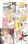 anthro bodily_fluids breasts butt chip_'n_dale_rescue_rangers clitoris comic crossover cunnilingus dialogue disney duo english_text female female/female french_kissing gadget_hackwrench genital_fluids genitals hi_res japanese_text ken_singshow kissing lagomorph leporid living_condom lola_bunny looney_tunes macro mammal masturbation micro monochrome mouse murid murine oral orgasm penetration pussy rabbit rodent sex size_difference speech_bubble spread_legs spreading text tongue tongue_out translated vaginal vaginal_fluids vaginal_masturbation warner_brothers