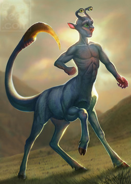7_fingers abs black_hooves blade blue_body blue_fur detailed_background eyestalks field fingers fur grass grass_field green_eyes hooves male male_taur outside pecs plant solo standing tail tail_blade unguligrade weapon_tail charreed animorphs aximili-esgarrouth-isthill alien andalite taur 2016 digital_media_(artwork) digital_painting_(artwork) painting_(artwork) shaded