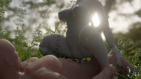 anthro anthro_penetrated balls big_breasts bodily_fluids breasts cowgirl_position cum cum_in_vagina cum_inside duo erection faceless_character faceless_female female female_on_human female_on_top female_penetrated forest from_front_position genital_fluids genitals grass human_on_anthro human_penetrating human_penetrating_anthro humanoid_genitalia humanoid_penis interspecies light long_tail male male/female male_on_bottom male_penetrating male_penetrating_female nipples non-mammal_breasts nude on_bottom on_top penetration penile penile_penetration penis penis_in_vagina plant sex sun sunlight tail tree vaginal vaginal_penetration vulva deadair3d overlord_(series) crusch_lulu human lizard lizardman lizardman_(overlord) mammal reptile scalie 16:9 2022 3d_(artwork) 4k absurd_res blender_(artwork) digital_media_(artwork) hi_res widescreen