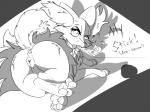 2014 4_toes anatomically_correct anatomically_correct_pussy animal_genitalia anus back_turned braixen canine canine_pussy claws digitigrade female fennec feral fire foot_focus fox fur hindpaw looking_back lying mammal monochrome nintendo nude pawpads paws pokémon presenting psy101 pussy raised_tail sketch soles solo stick text toes video_games
Rating: Explicit
Score: 24
User: tony311
Date: February 07, 2014