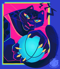 angry anthro ball basketball basketball_(ball) basketball_uniform black_body black_fur claws clothing female fur leopard_spots melanistic snarling solo sportswear spots strong_female tail teeth teeth_showing uniform whiskers yellow_eyes conditional_dnp luckfoxo33 goat_(movie) sony_corporation sony_pictures jett_fillmore felid leopard mammal pantherine hi_res