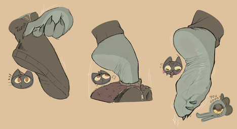 4_toes anthro blood blush bodily_fluids boots claws clothing duo feet female foot_fetish footwear lightened_soles nosebleed removing_shoes shoes soles sweat sweatdrop toe_claws toes undressing wrinkled_feet wrinkles zipper dogeoisie night_in_the_woods bea_santello mae_borowski crocodilian domestic_cat felid feline felis mammal reptile scalie absurd_res hi_res