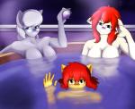 amber_eyes anthro anthrofied beverage big_breasts breasts casual_nudity eyewear eyewear_only female glass glasses glasses_only group hair holding_glass holding_object hot_tub looking_at_viewer nude partially_submerged partially_submerged_breasts purple_eyes red_hair sitting steam water wearing_glasses wet wet_hair marik_azemus34 friendship_is_magic hasbro my_little_pony apple_bloom_(mlp) silver_spoon_(mlp) twist_(mlp) earth_pony equid equine horse mammal pony 2013 hi_res