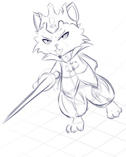3_toes anthro barefoot beard biped claws clothed clothed_anthro clothed_male clothing crown digitigrade facial_hair fangs feet front_view headgear holding_melee_weapon holding_object holding_sword holding_weapon king male melee_weapon open_mouth royalty simple_background solo standing sword teeth tile toe_claws toes tongue weapon wearing_crown white_background meraence lineage_(series) felid feline mammal 2014 4:5 absurd_res digital_drawing_(artwork) digital_media_(artwork) hi_res sketch