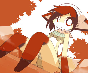 anthro big_eyes biped bodily_fluids brown_body brown_fur brown_hair clothed clothed_anthro clothed_female clothing dutch_angle female female_anthro fur gloves_(marking) hair hot_spring kerchief leg_markings low-angle_view markings neckerchief neckwear plant_clothing plantigrade skimpy slim slim_anthro slim_female socks_(marking) solo sweat tan_body tan_fur towel towel_on_head water white_body white_fur crepix yorozu_locksmith's_casebook canid canine fox mammal 2023 digital_drawing_(artwork) digital_media_(artwork) monochrome sepia