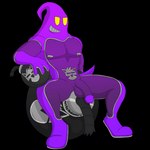 balls bomb emblem explosives genitals male muscular nipples on_explosive pecs penis sitting smile solo teeth conditional_dnp notkastar luigi's_mansion mario_bros nintendo zatch_(notkastar) ghost humanoid spirit 1:1 alpha_channel