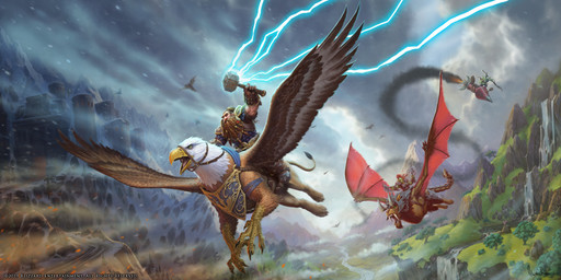 ambiguous_gender armor axe beak beard brown_body brown_feathers cloud day detailed_background electricity electricity_manipulation elemental_manipulation facial_hair fangs feathered_wings feathers female feral fire flying group hair hammer holding_axe holding_hammer holding_harpoon holding_object holding_tool horn humanoid_pointy_ears male membrane_(anatomy) membranous_wings mountain muscular muscular_male outside pointy_ears red_hair river rocket snow snowing tail teeth tools waterfall wings glenn_rane blizzard_entertainment mythology warcraft avian dwarf felid goblin gryphon humanoid mammal mythological_avian mythological_creature orc 2019 2:1 hi_res official_art