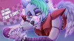 anthro bodily_fluids drooling female green_hair hair machine saliva saliva_string solo tongue tongue_out santanahoffman five_nights_at_freddy's five_nights_at_freddy's:_security_breach scottgames steel_wool_studios roxanne_wolf animatronic canid canine canis mammal robot robot_anthro wolf 16:9 2021 hi_res wallpaper widescreen