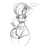 anthro arm_warmers big_butt booty_shorts breasts butt clothing death_(personification) denizen1414 emma_the_hedgehog female grim_reaper hedgehog huge_butt hyper hyper_ass hyper_butt milf mother net_shirt parent shorts small_breasts solo voluptuous yamisonic
Rating: Safe
Score: 2
User: TheAmariaShadow
Date: January 17, 2014