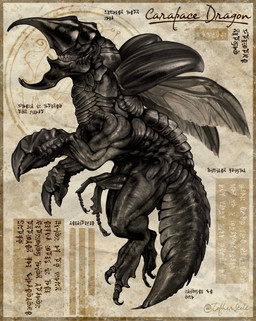 ambiguous_gender back_wings black_body claws digitigrade exoskeleton feral gums insect_legs insect_wings paper_background pincers side_view solo spread_wings tail text toothy_grin twitter_handle wings christopher_stoll mythology arthropod beetle dragon hybrid insect mythological_creature mythological_scalie scalie 2022 artist_name digital_drawing_(artwork) digital_media_(artwork) english_text full-length_portrait hi_res portrait unknown_text