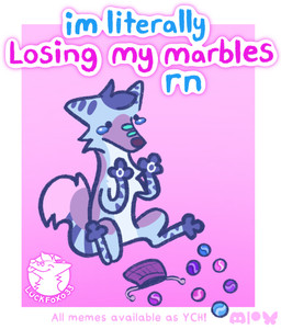 ambiguous_gender anthro belly blue_body blue_fur blue_hair bodily_fluids cheek_tuft chest_tuft crying facial_tuft fur hair humor marbles_(toy) pink_background silly silly_face simple_background solo tears text tuft white_belly conditional_dnp luckfoxo33 tolng canid canine fox mammal comic hi_res meme trans_(lore) trans_man_(lore)