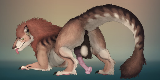 animal_genitalia animal_penis anus balls big_balls butt ear_piercing equine_genitalia equine_penis erection feral flared_penis fur genitals hybrid_genitalia hybrid_penis knot knotted_equine_penis knotted_penis male penis penis_backwards piercing presenting presenting_anus presenting_hindquarters raised_tail solo tail tail_anus thick_tail tongue tongue_out svevato mythology dragon felkin furred_dragon furred_scalie mythological_creature mythological_scalie scalie hi_res