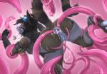 2014 amber_eyes anus black_hair blue_anus blue_nipples blue_pawpads blue_pussy blue_tongue brown_skin cat cum cum_in_ass cum_in_mouth cum_inside cuntboy feline flat_chested gaping gaping_anus grey_skin hair hindpaw intersex mammal nipples nude oral pawpads paws pussy short_hair solo spread_anus spread_legs spreading sukebepanda tentacles thighs
Rating: Explicit
Score: 35
User: Fur_in_the_dark
Date: April 11, 2014