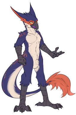 4_toes 5_fingers animal_genitalia anthro balls beak biped black_beak claws countershade_feathers countershading dipstick_tail feathers feet fingers genitals male male_anthro markings open_beak open_mouth orange_body orange_feathers orange_tail_tip pecs purple_body purple_feathers purple_tongue sheath simple_background solo standing tail tail_markings talon_hands talons toes tongue white_background white_balls white_body white_countershading white_feathers white_sheath yellow_eyes 4te european_mythology greek_mythology mythology stardusk_(wyrm) avian mythological_avian mythological_bird mythological_creature mythological_firebird phoenix digital_media_(artwork) hi_res