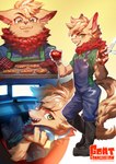 anthro apron baking baking_tray biped clothed clothing cooking fluffy fully_clothed gloves handwear male neck_tuft solo tuft goatdraw league_of_legends riot_games tencent fan_character teemo_the_yiffer mammal yordle absurd_res hi_res sketch_page