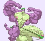 anthro balls big_balls big_muscles big_penis clothing flexing foreskin genitals huge_balls huge_muscles huge_penis humanoid_genitalia humanoid_penis hyper hyper_balls hyper_genitalia hyper_muscles hyper_penis ineffective_clothing male muscular muscular_anthro muscular_male navel nipples non-mammal_balls non-mammal_foreskin non-mammal_navel non-mammal_nipples penis solo tail vein veiny_penis remert friendship_is_magic hasbro my_little_pony mythology spike_(mlp) dragon mythological_creature mythological_scalie scalie absurd_res hi_res