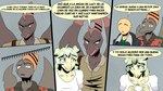 16:9 4k absurd_res anon_(snoot_game) anthro bald biped blue_eyes bone_frill breasts brown_body brown_clothing brown_scales brown_shirt brown_topwear cavemanon_studios clothing colored comic comic_panel confusion dialogue dinosaur duo_in_panel eyeless faceless_character faceless_human faceless_male female female_anthro fingers_together floral_clothing floral_pattern floral_print frill_(anatomy) fuegosonic93 goodbye_volcano_high green_body green_clothing green_hair green_scales green_shirt green_topwear grey_body grey_clothing grey_jacket grey_scales grey_topwear group hair hair_bun head_crest head_frill hi_res human jacket looking_aside male male_anthro mammal naser_(gvh) nervous open_mouth orange_body orange_eyes ornithischian pterodactylus pterosaur pupils question_mark reptile ripley_(snoot_game) scales scalie shirt shocked simple_background slit_pupils snoot_game snout solo_in_panel spanish_text speech_bubble stegosaurian stegosaurus stella_(gvh_beta) surprise text thyreophoran topwear white_clothing white_shirt white_topwear wide_eyed widescreen yellow_eyes