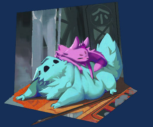 3_fingers ambiguous_gender belly belly_squish big_tail black_eyes blue_body duo feral fingers overweight overweight_ambiguous overweight_feral purple_body sleeping sleeping_on_partner squish tail citrusslugcat rain_world videocult slugcat alpha_channel
