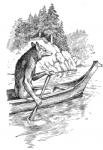 5_fingers anthro biped black_line_art butt canoe casual_nudity detailed_fur fingers forest fur holding_oar holding_object humanoid_hands male natural naturally_censored nude oar outside plant river sitting solo tree vehicle water watercraft f_n_wilson american_mythology coyote_stories indigenous_north_american_mythology mythology north_american_mythology coyote_(native_american_mythology) canid canine canis coyote mammal 1915 20th_century ancient_art detailed formal_art greyscale low_res monochrome traditional_media_(artwork)